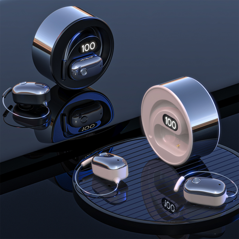 AI Translation Earbuds Real Time Two-Way Translation of Call Voice OWS Open-Ear Headphones Wireless Bluetooth Translator Earphones for Travel Business Meetings & Learning